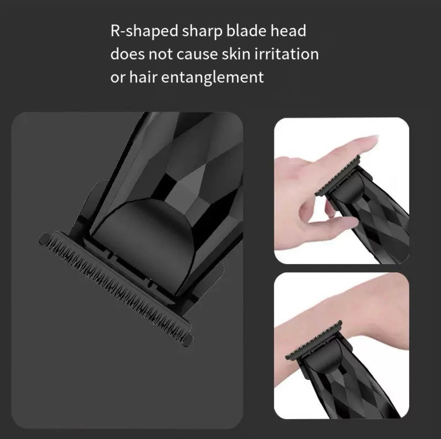Hair Clipper Professional Hair Cut Machine Face Shaver Barber Clippers Beard Trimmer Metal Trimmer for Men