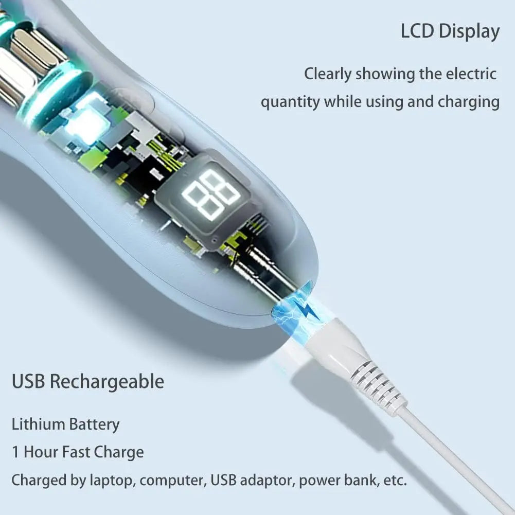 Hair Clippers Professional Quiet Hair Trimmer for Kids and Toddler Rechargeable Cordless Hair Cutting Machine for Children