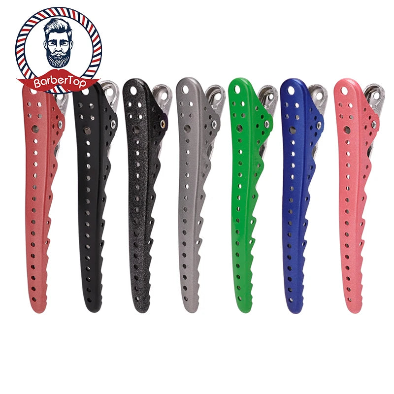 Hair Clips Hairdressing Clamps Claws Section Clips Barber Hair Styling Tools steel Hairpins Headwear Supplies