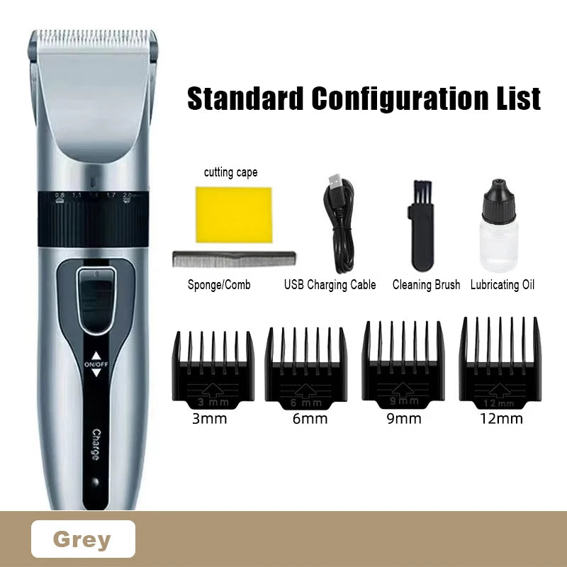 Dog Clipper Dog Hair Clippers Grooming (Pet/Cat/Dog/Rabbit) Haircut Trimmer Shaver Set Pets