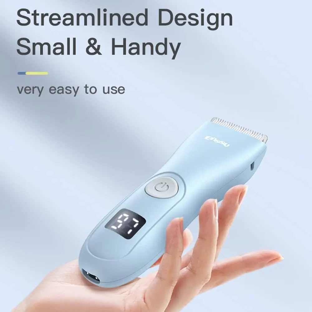 Hair Clippers Professional Quiet Hair Trimmer for Kids and Toddler Rechargeable Cordless Hair Cutting Machine for Children