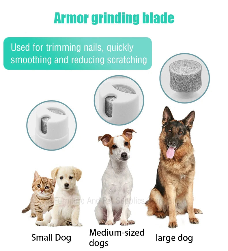 Dog Hair Clippers Grooming Electric Pet Clipper Professional Silent Hair Cutter USB Rechargeable Pet Grooming Clipper
