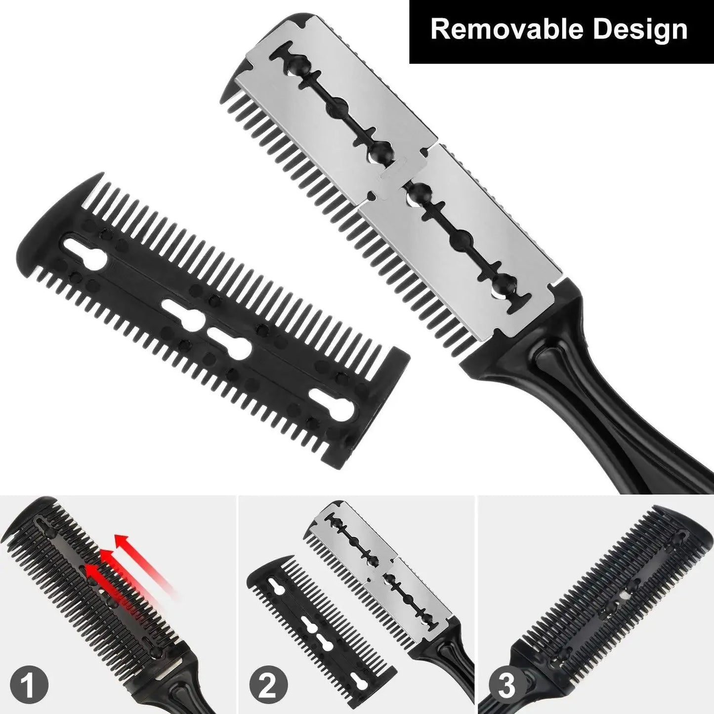 Haircutting comb hair clipper professional styling hair clipper accessories,Special for real hair wigs