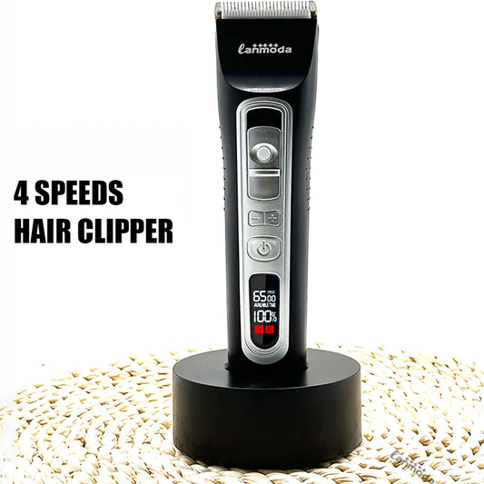 Professional Hair Clippers Cordless Hair Haircut Cutting Kits Rechargeable Electric Hair Trimmer Beard Grooming Clipper Machine