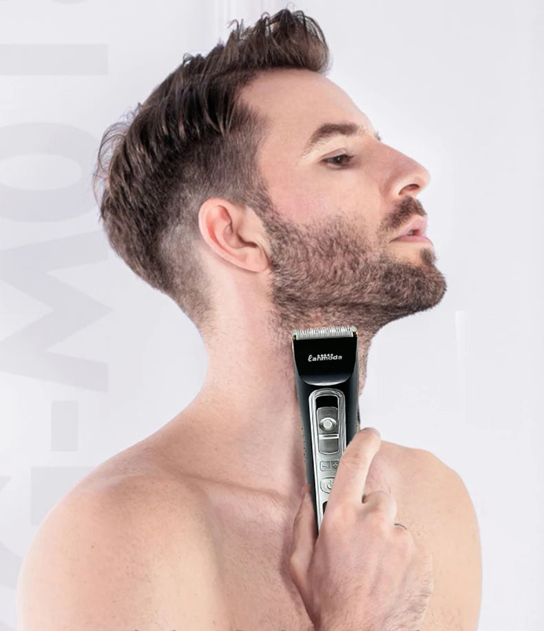 Professional Hair Clippers Cordless Hair Haircut Cutting Kits Rechargeable Electric Hair Trimmer Beard Grooming Clipper Machine